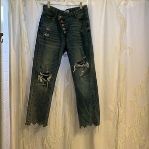 Vervet denim straight leg jeans